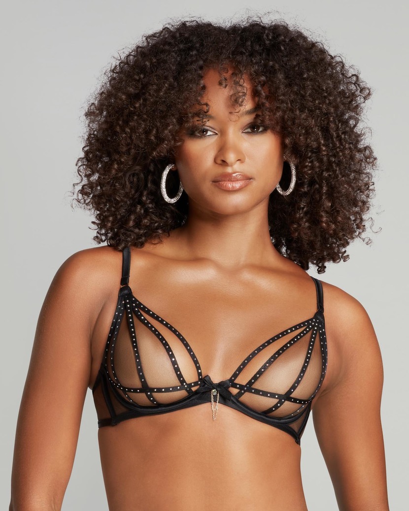 RubiЧерный бюстгальтер с мягкой чашкой Rubi