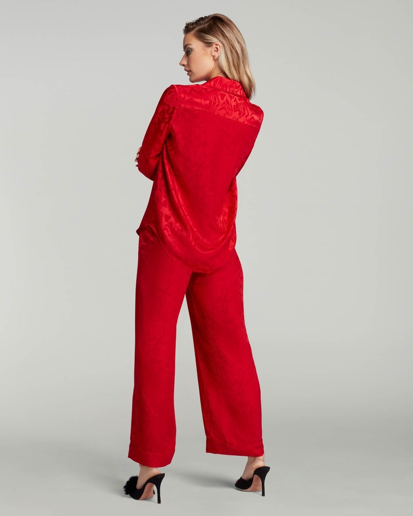 KassidieКрасная рубашка пижамы Kassidie