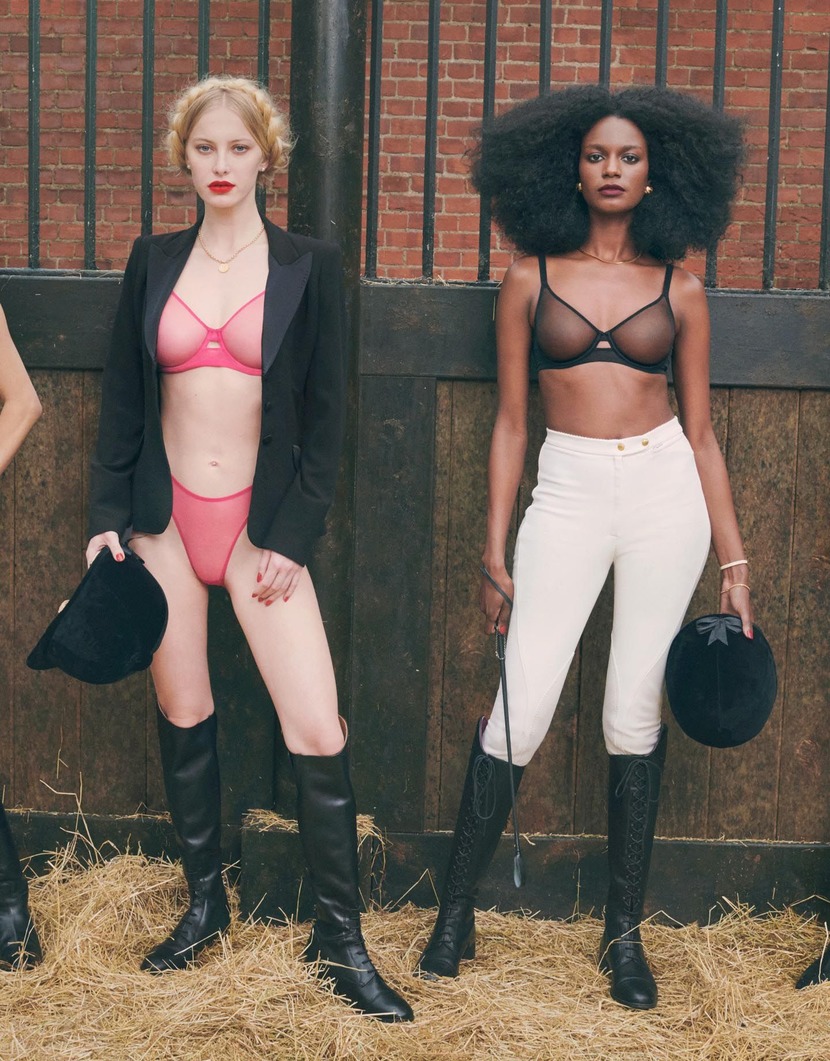 LuckyЧерный прозрачный бюстгальтер с мягкой чашкой Lucky