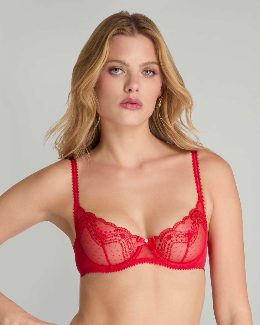 YumaКрасный бюстгальтер с мягкой чашкой Yuma