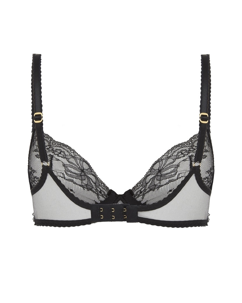 IsedoraЧерный бюстгальтер с мягкой чашкой Isedora