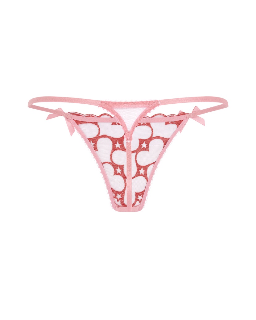 BobbiРозовые трусы стринги Bobbi