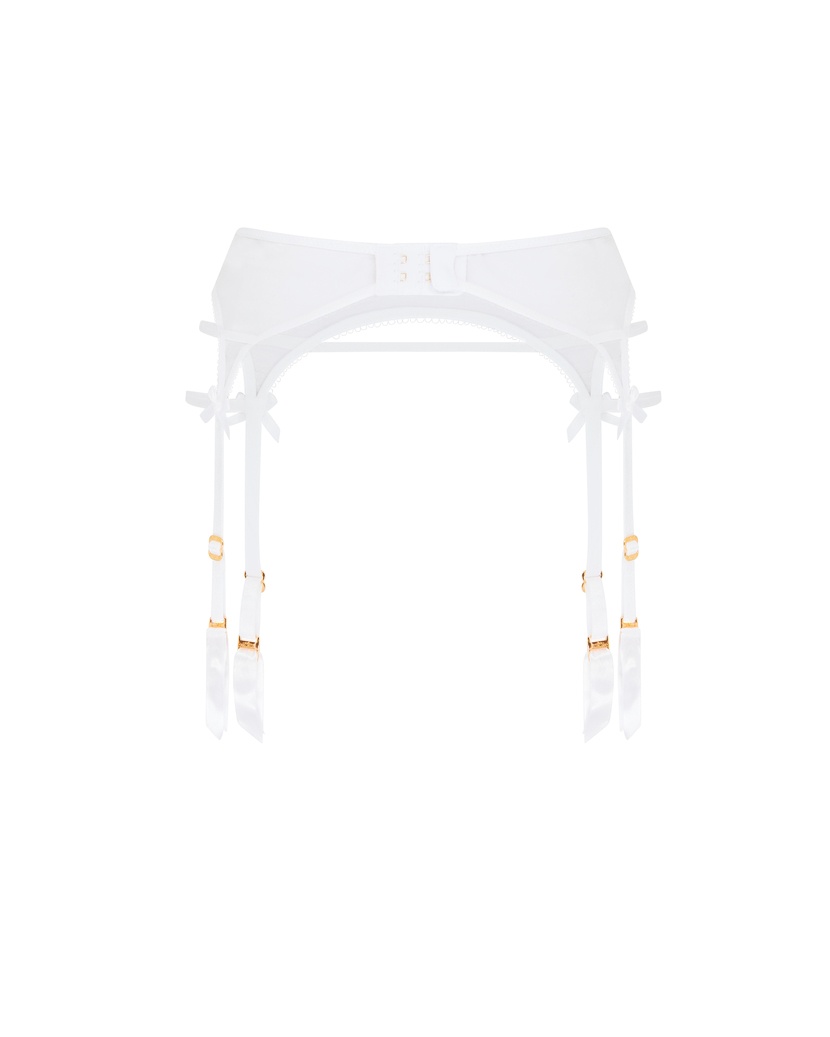 UlrikaБелый пояс для чулок Ulrika