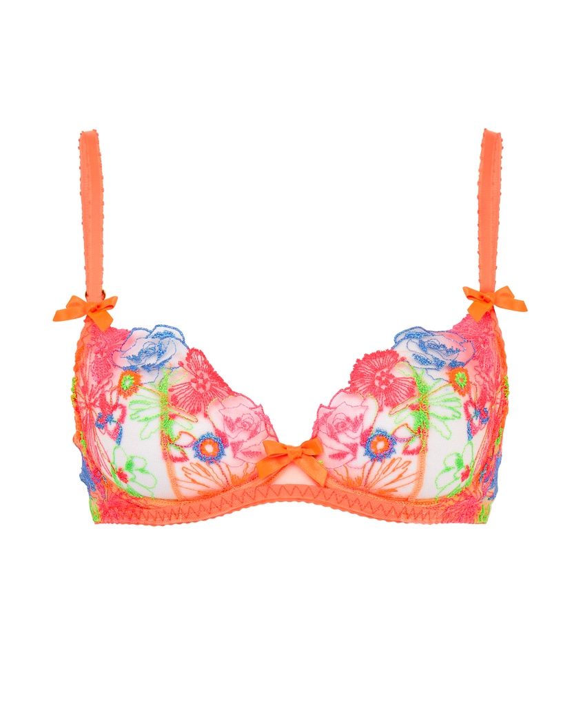 ZuriОранжевый бюстгальтер с мягкой чашкой Zuri