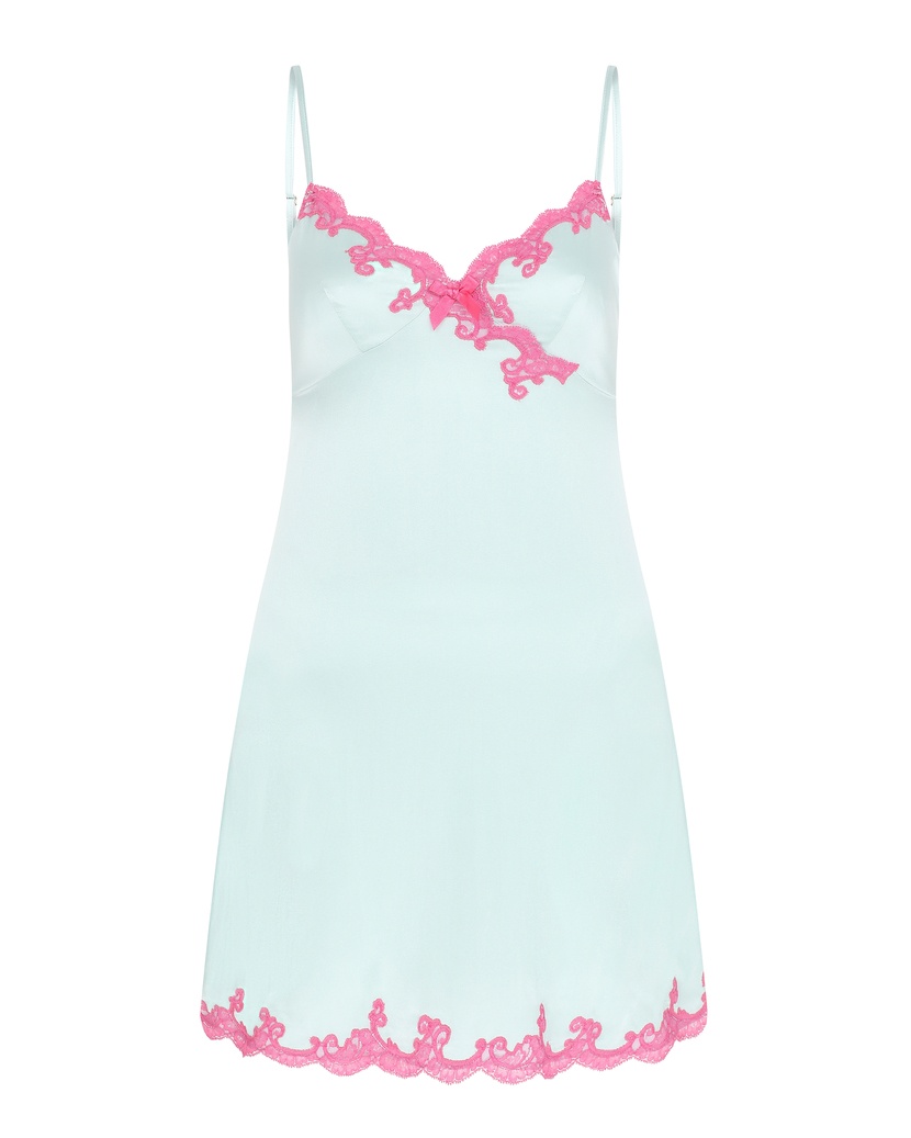 MollyМятная шелковая сорочка Molly