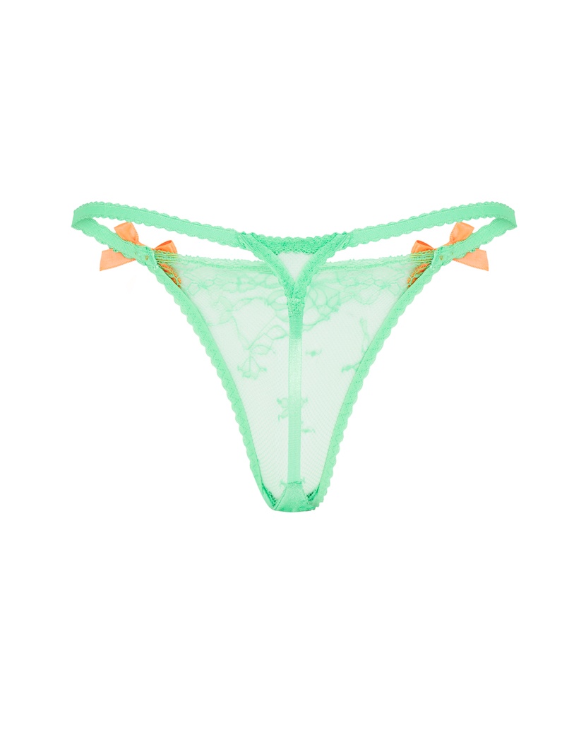 IsedoraЗеленые трусы стринги Isedora