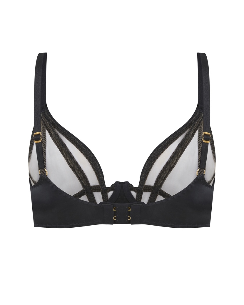 BriellaЧерный бюстгальтер с мягкой чашкой Briella