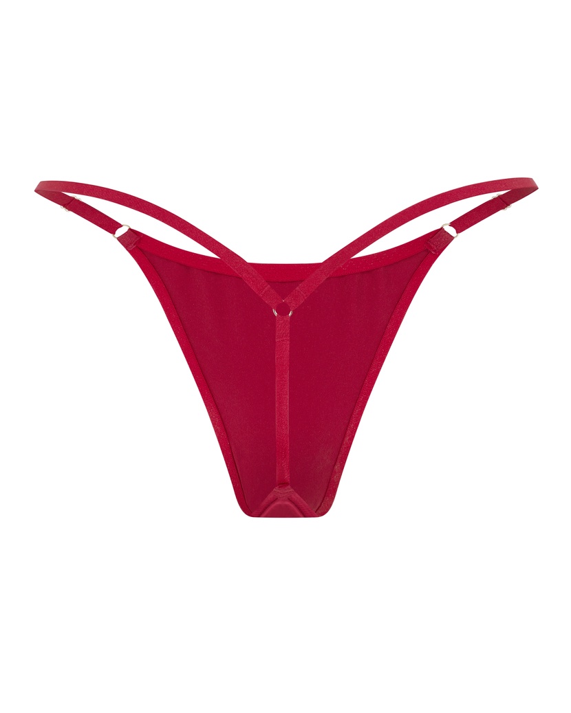 FabiКрасные трусы стринги Fabi