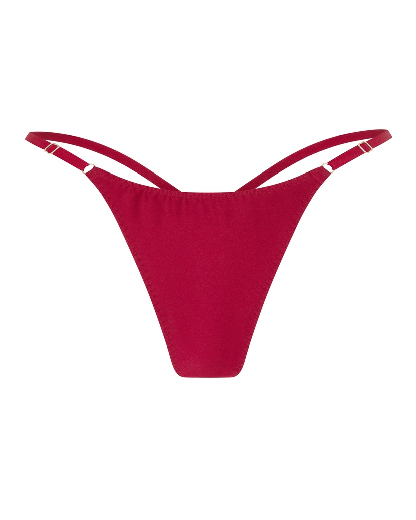FabiКрасные трусы стринги Fabi