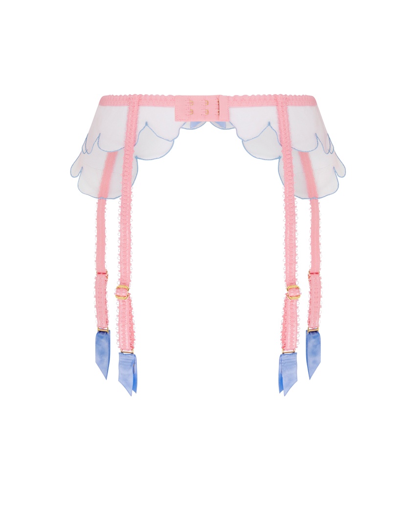 LornaБледно-розовый пояс для чулок Lorna