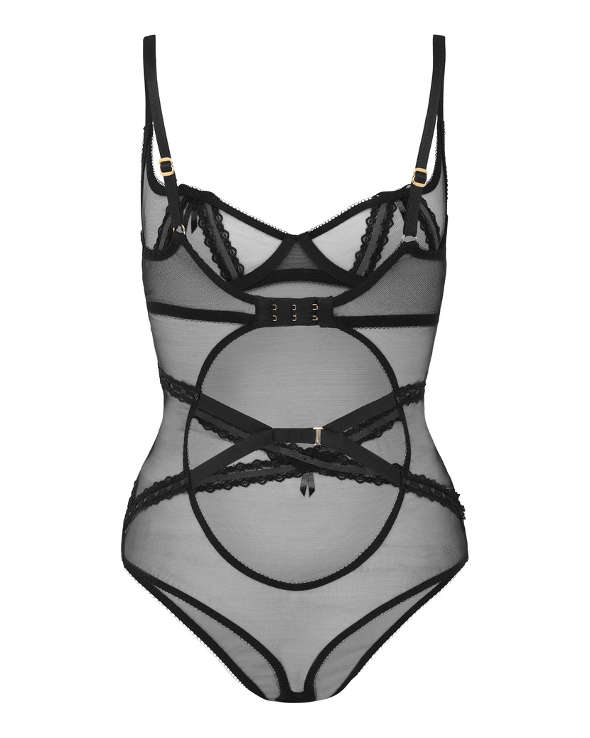 ZarieЧерное боди Zarie