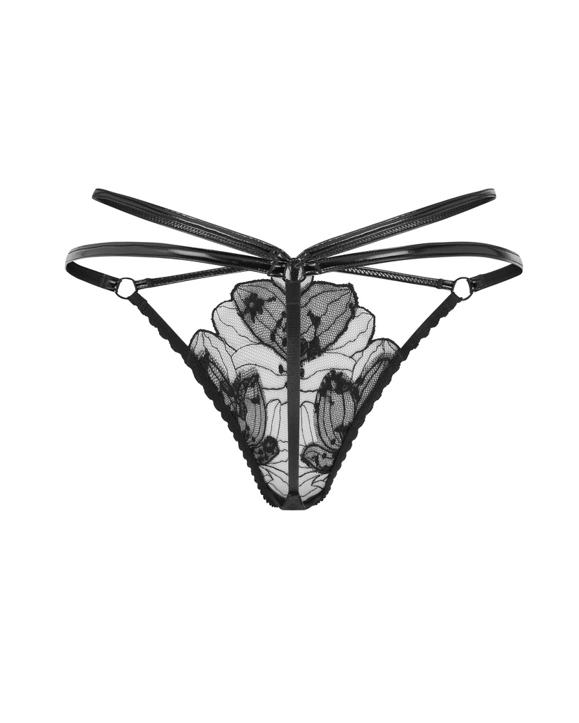 LitziaЧерные трусы стринги Litzia