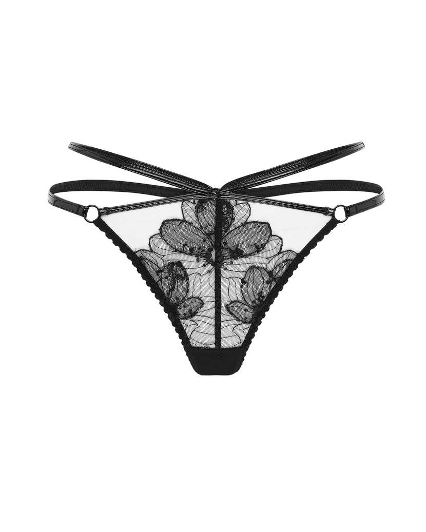 LitziaЧерные трусы стринги Litzia