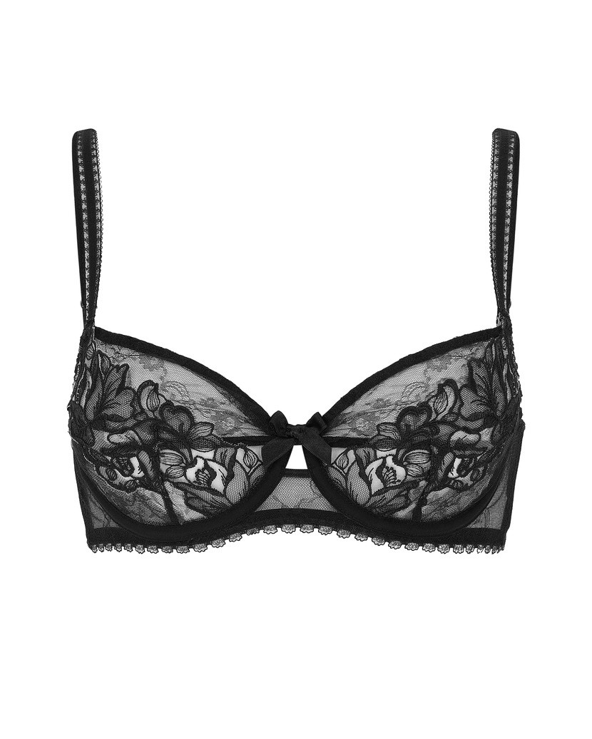 ViolahЧерный бюстгальтер с мягкой чашкой Violah