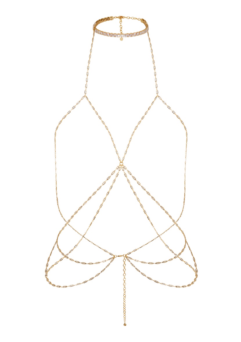 CrestiaЗолотая цепочка для тела Crestia