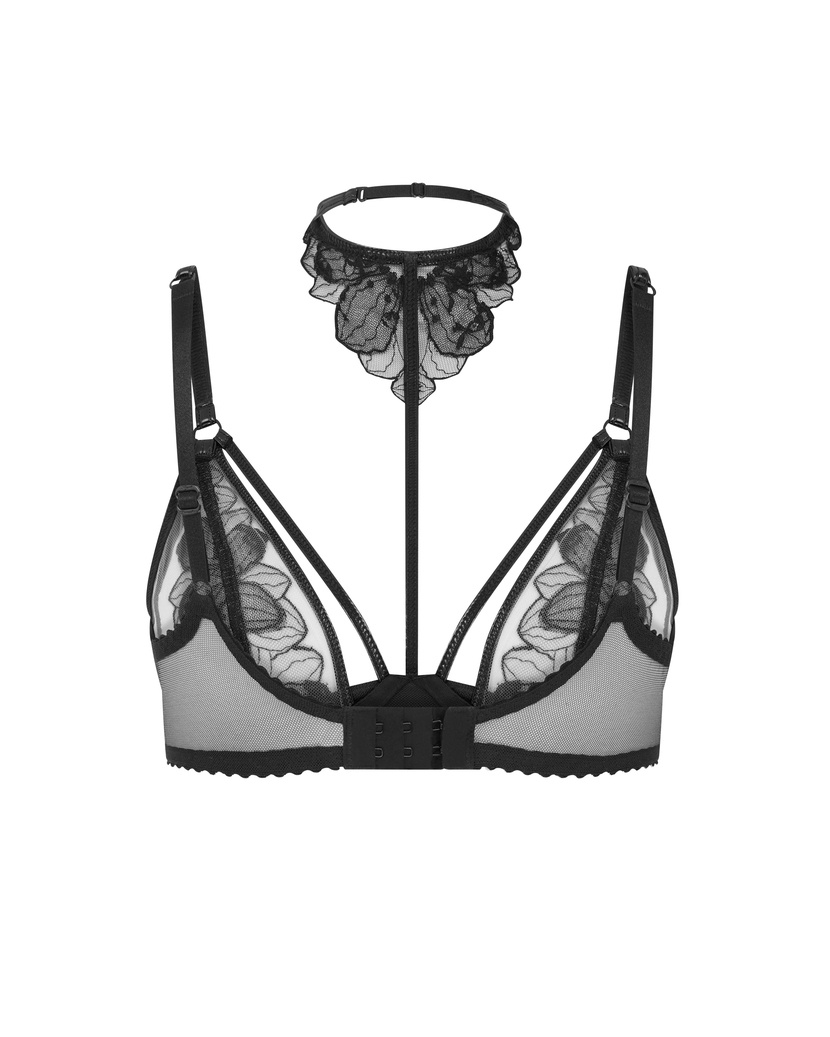 LitziaЧерный бюстгальтер с мягкой чашкой Litzia