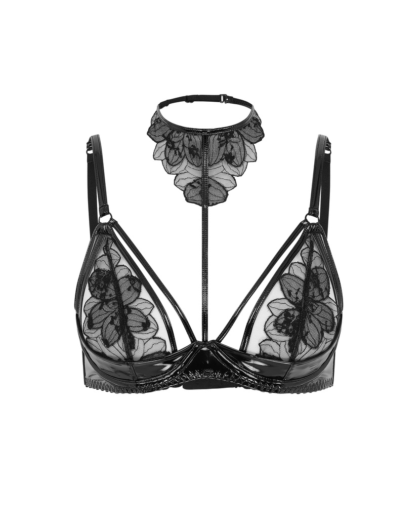 LitziaЧерный бюстгальтер с мягкой чашкой Litzia