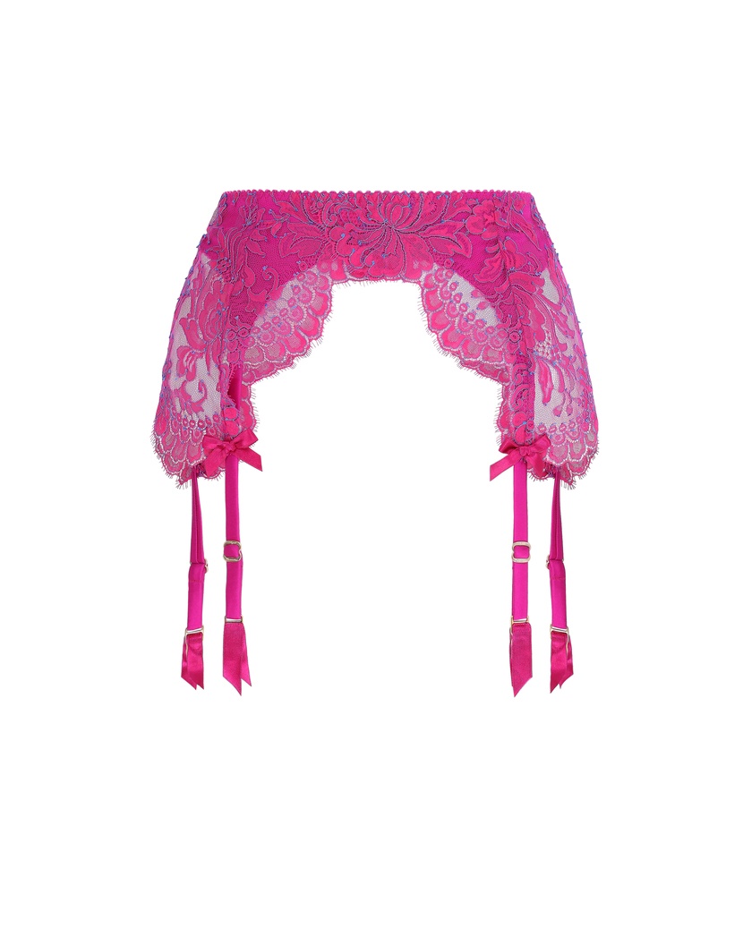 EmilianaПояс для чулок цвета маджента Emiliana