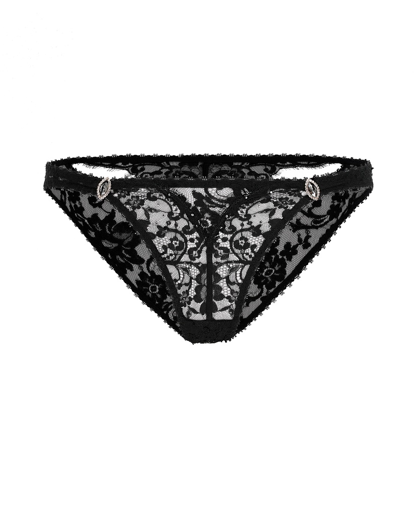 JewlieЧерные классические трусы Jewlie