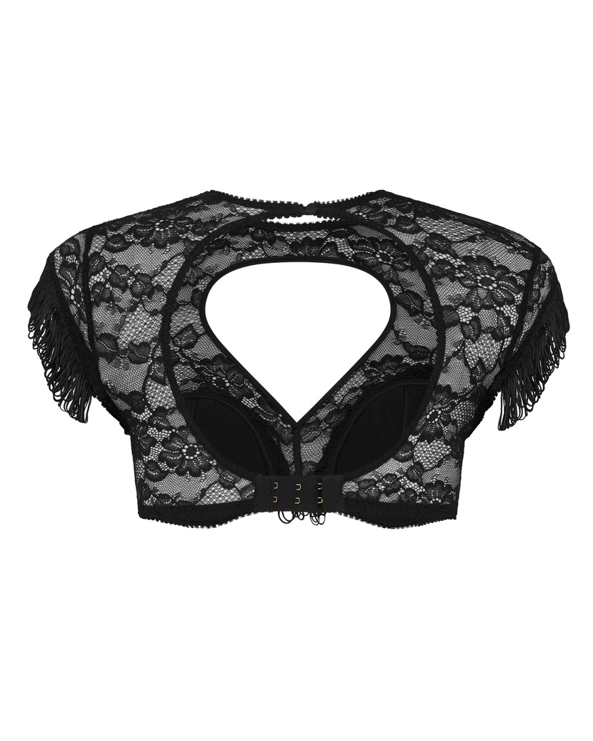 MiabelleЧерный бюстгальтер топ Miabelle