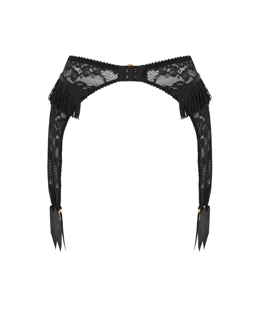 MiabelleЧерный пояс для чулок Miabelle