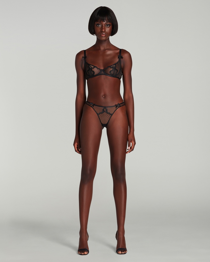 KatanahЧерные трусы стринги Katanah