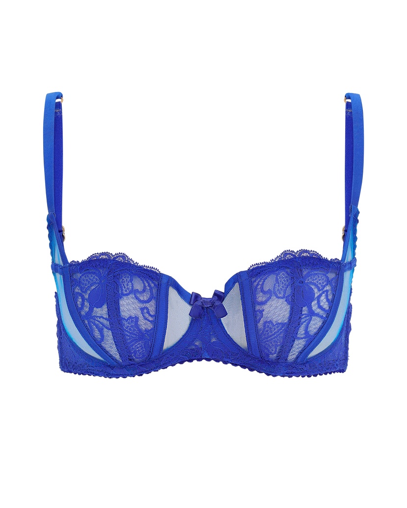 RozlynСиний бюстгальтер балконет Rozlyn