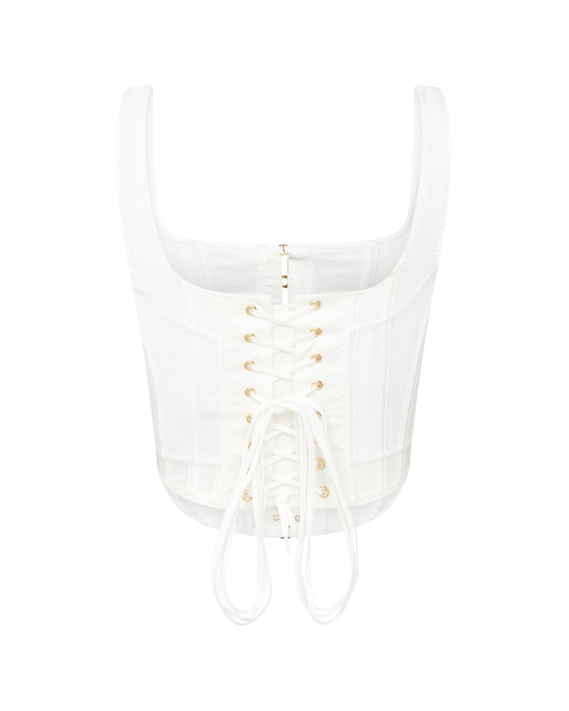 ZenaБелый корсет Zena