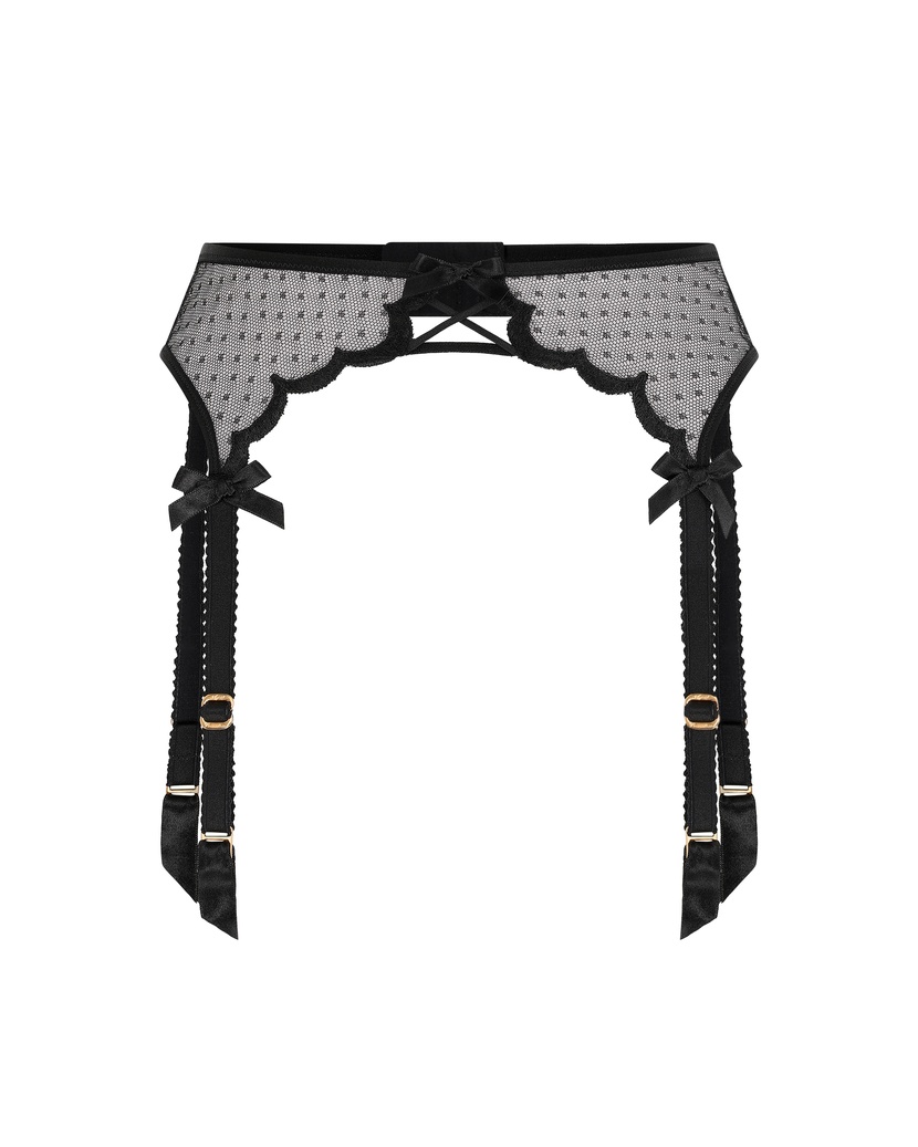 KatanahЧерный пояс для чулок Katanah