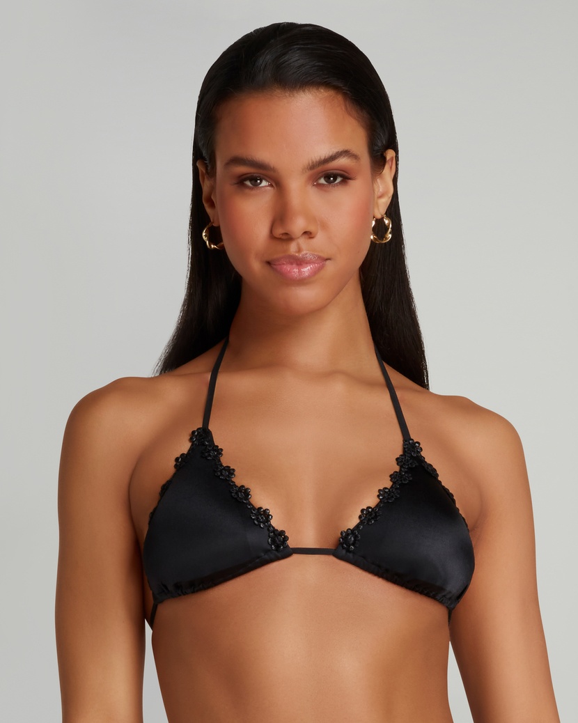 MaiyaЧерный топ купальника Maiya