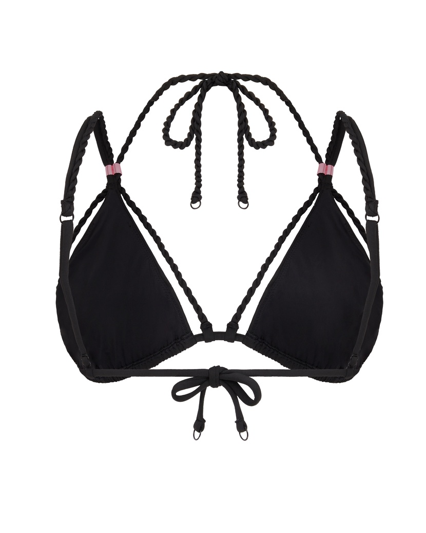 JessahЧерный топ купальника Jessah