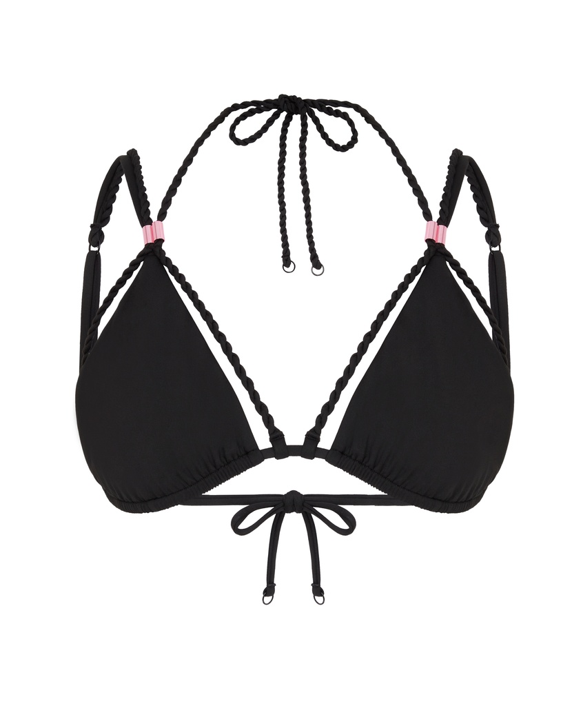 JessahЧерный топ купальника Jessah