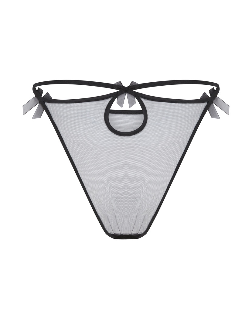 BuffieЧерные прозрачные классические трусы Buffie