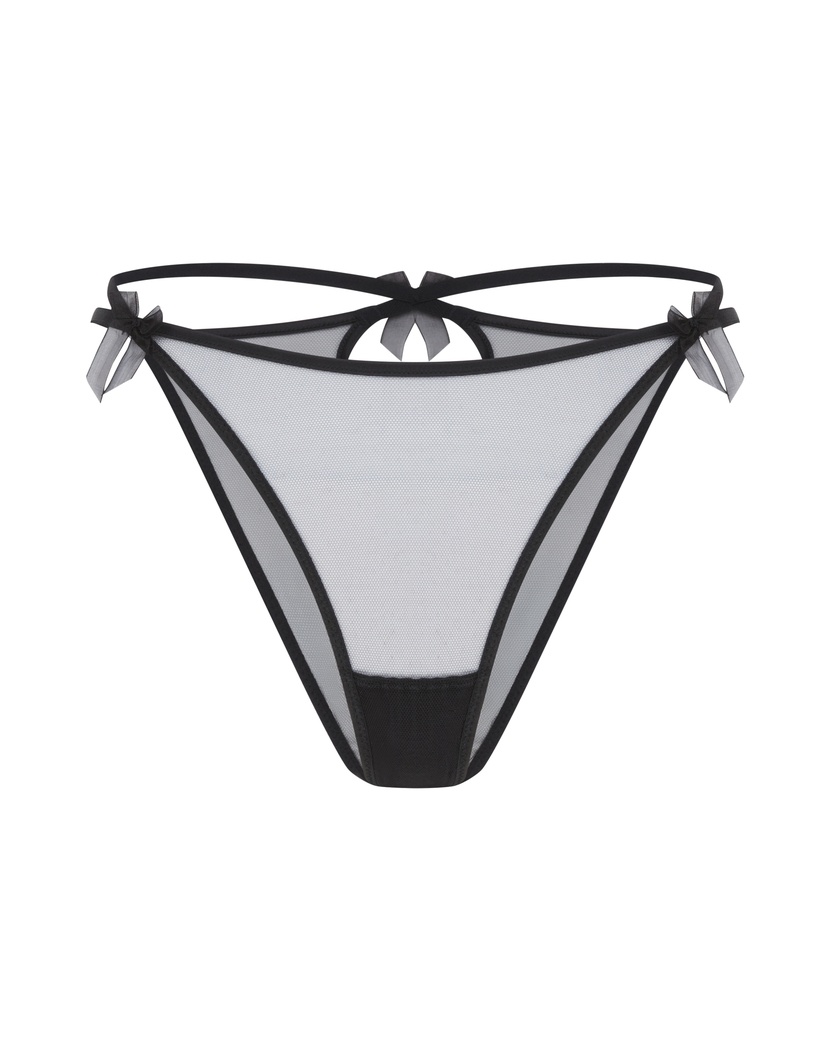 BuffieЧерные прозрачные классические трусы Buffie