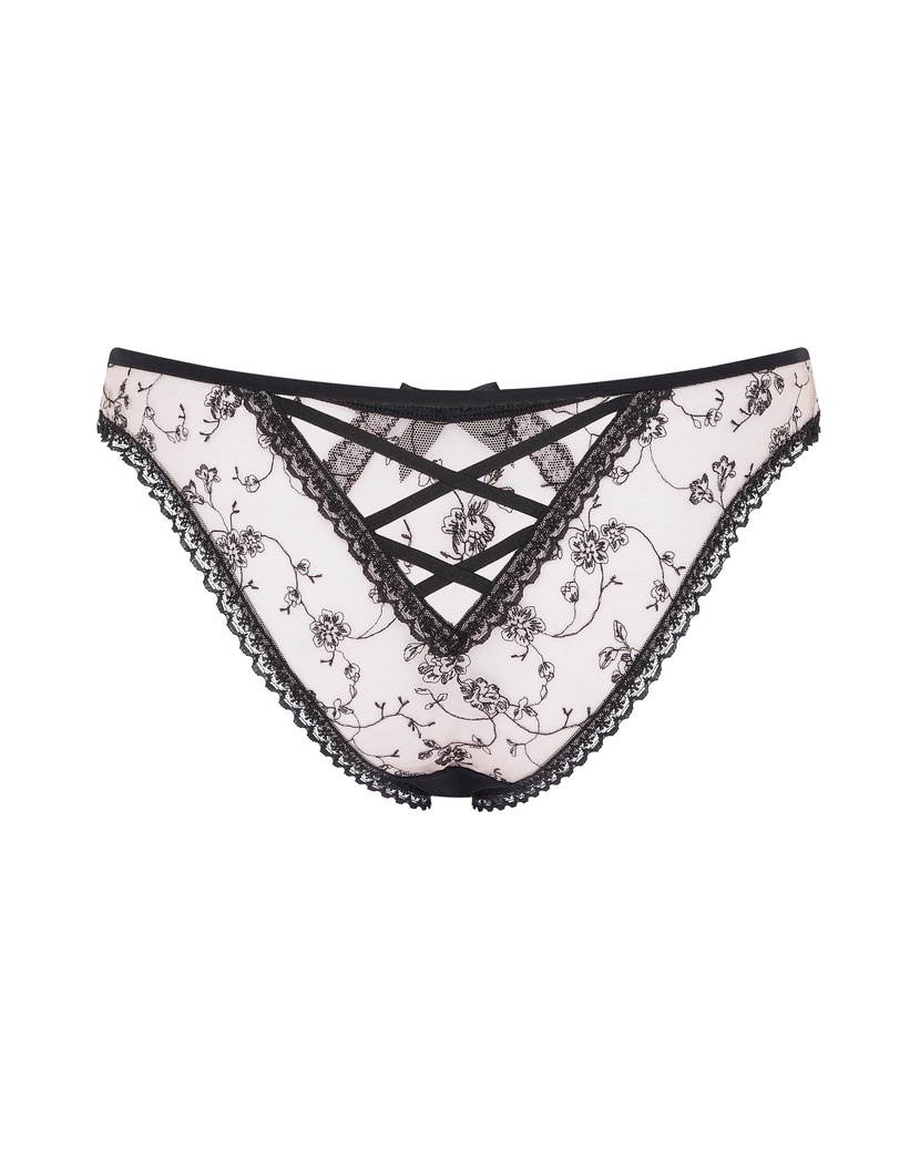 RosaleenРозово-черные классические трусы Rosaleen