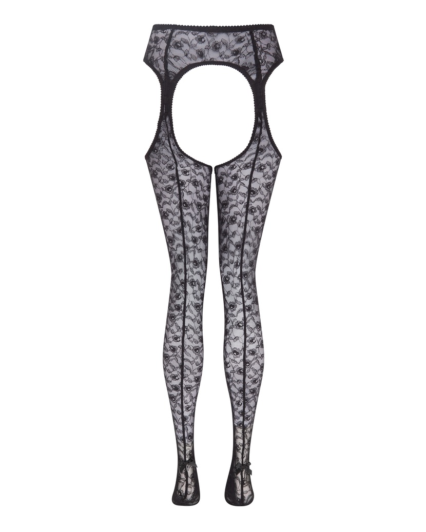 DayliaЧерные чулки-колготки Daylia