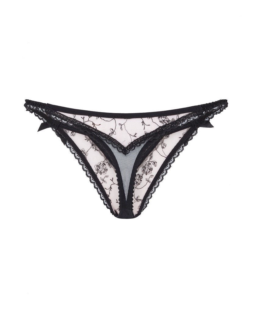 RosaleenРозово-черные трусы стринги Rosaleen