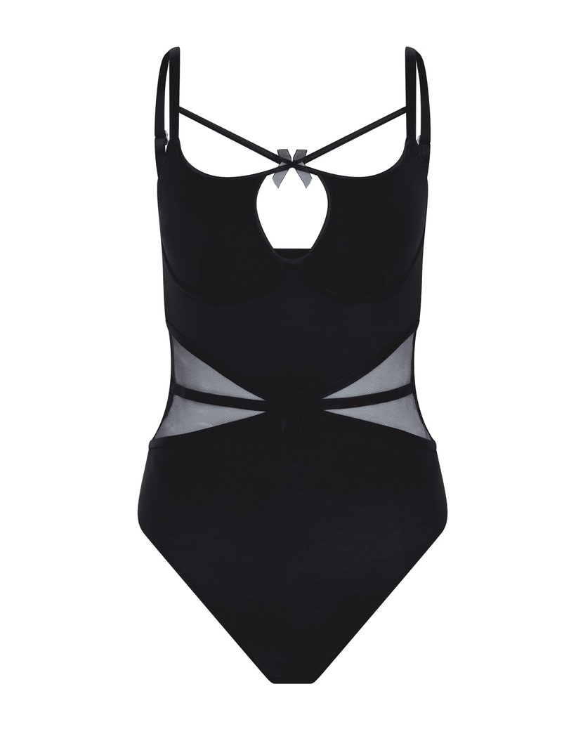 BuffieЧерное боди Buffie