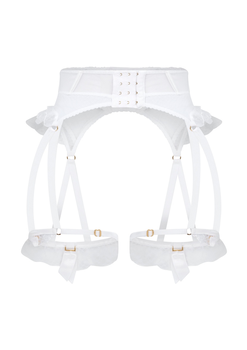 RosiaБелый пояс для чулок Rosia