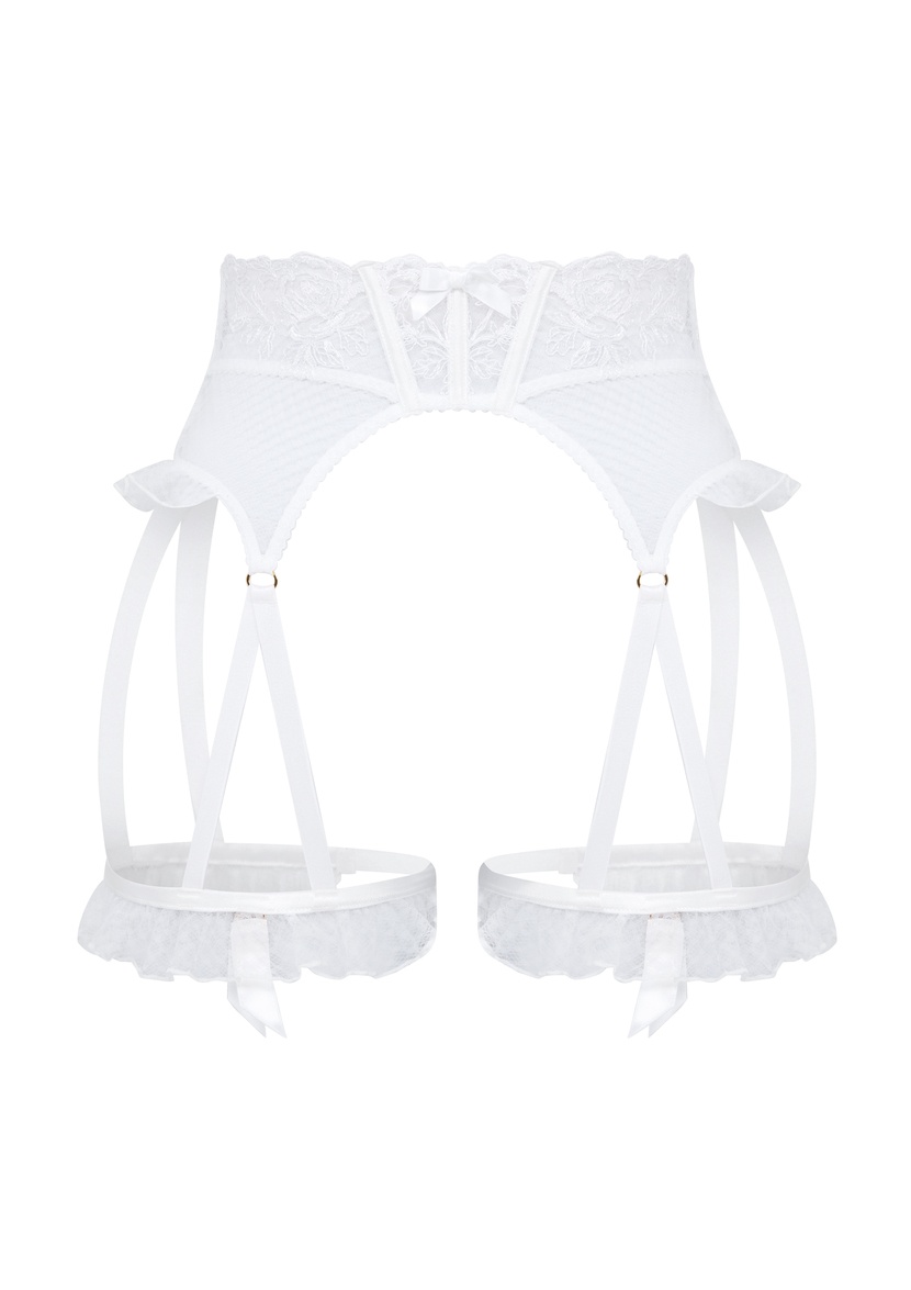 RosiaБелый пояс для чулок Rosia