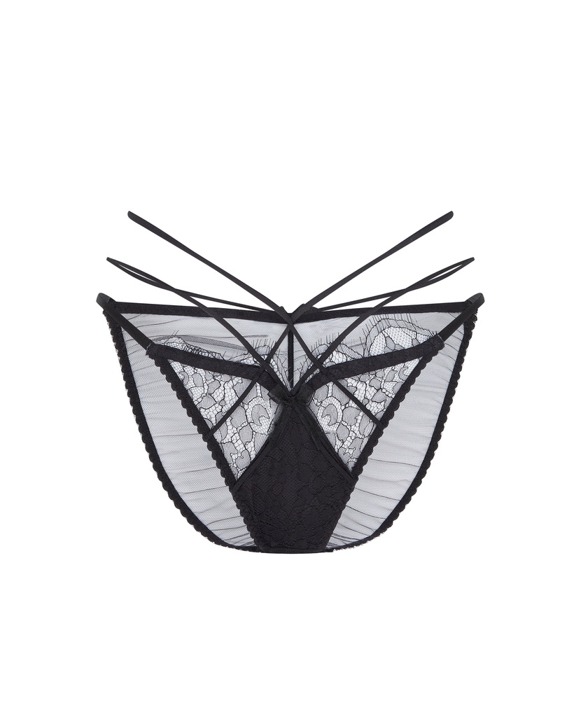 HalleyЧерные классические трусы Halley