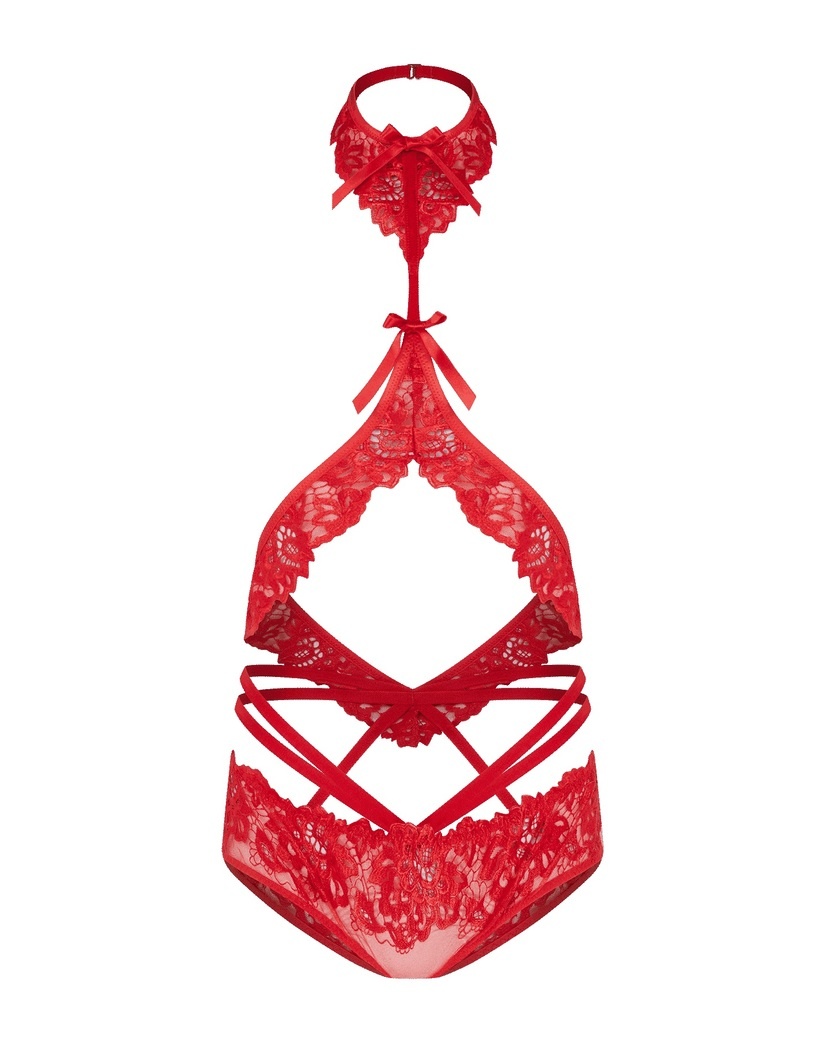 CendrillonКрасное боди Cendrillon