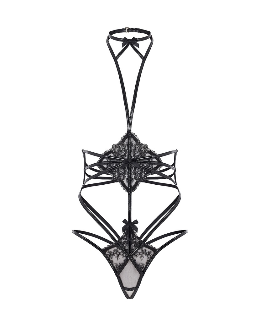 CharlotiaЧерное боди Charlotia