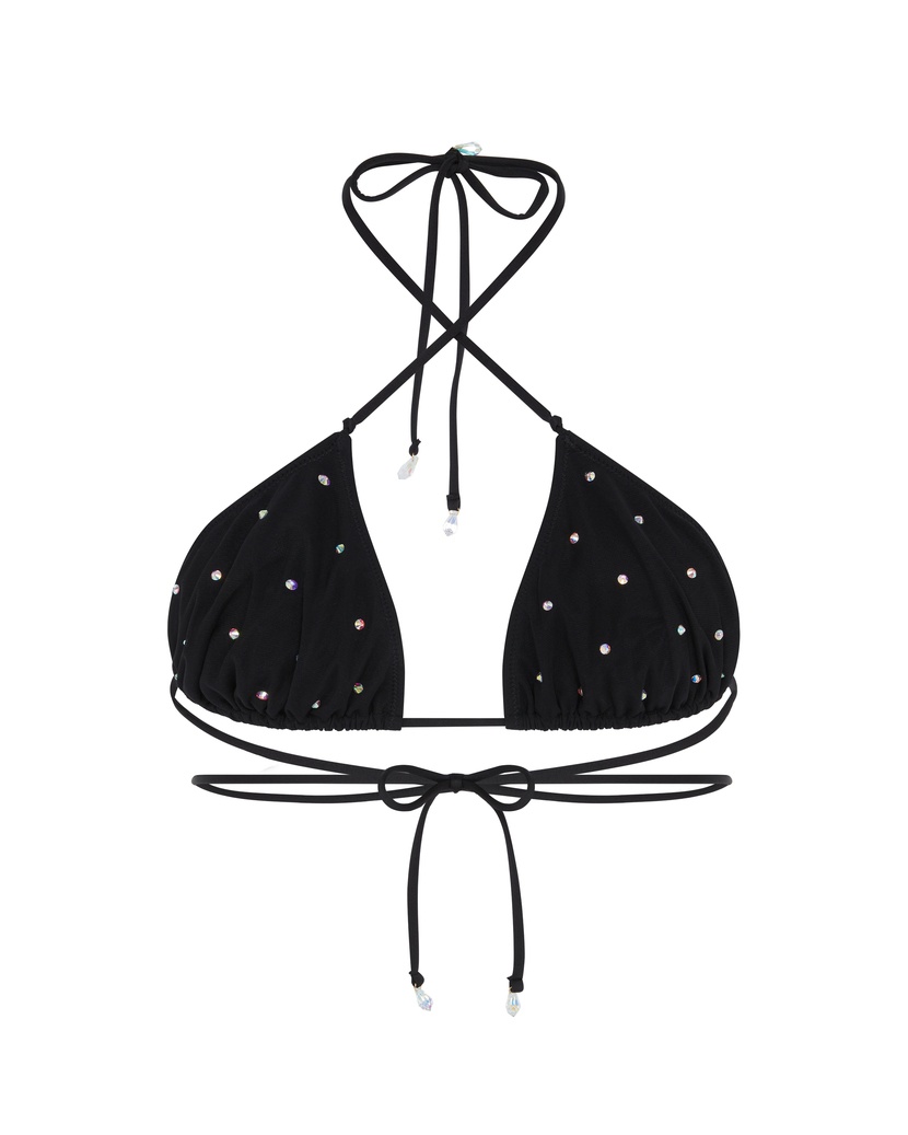 IsameyaЧерный топ купальника Isameya