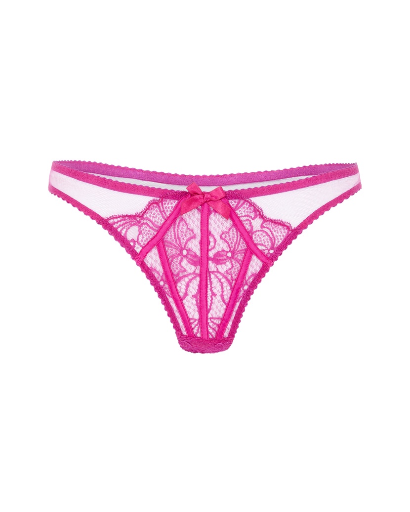 RozlynТрусы стринги цвета фуксия Rozlyn