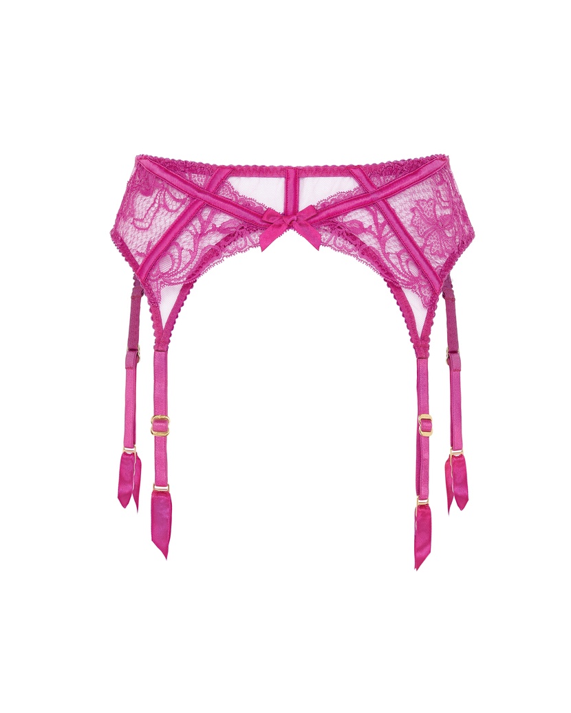 RozlynПояс для чулок цвета фуксия Rozlyn