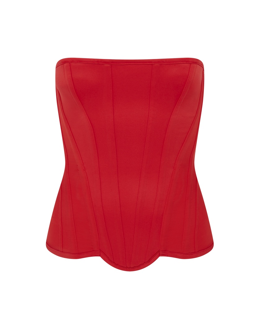 ScarlieКрасный корсет Scarlie