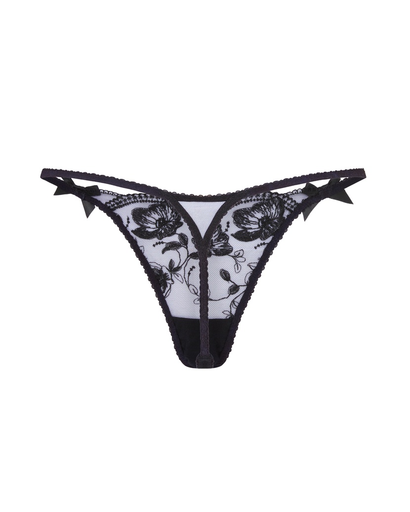 WinnetteЧерные трусы стринги Winnette