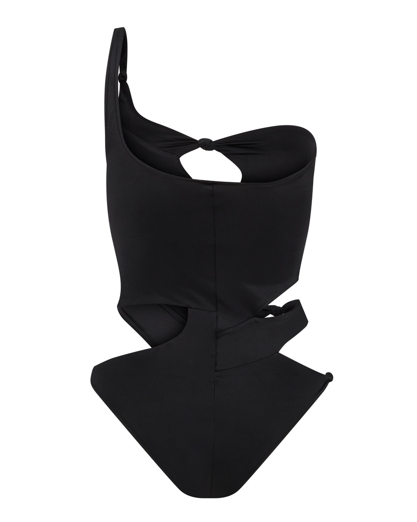 ZoriaЧерный слитный купальник Zoria