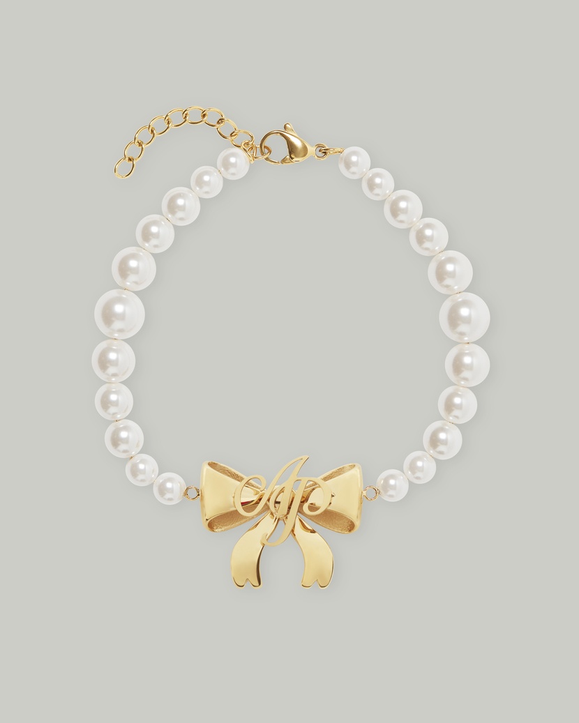 BekiЖемчужно-золотой браслет Beki